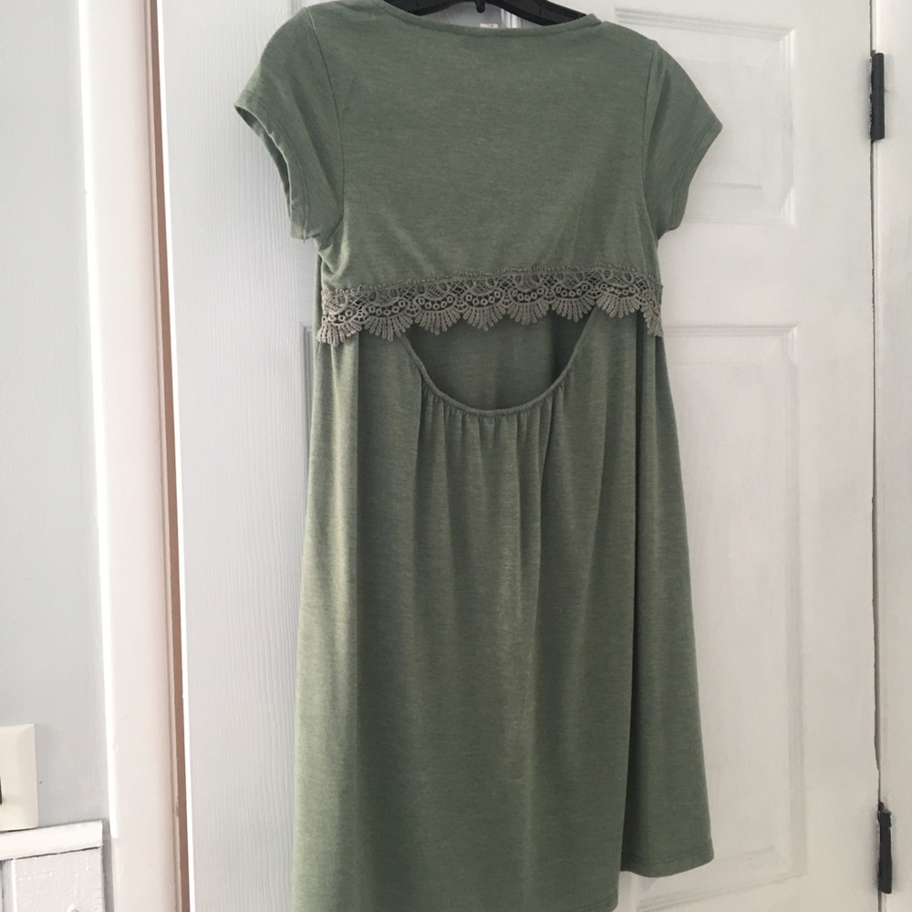 Green swing dress!